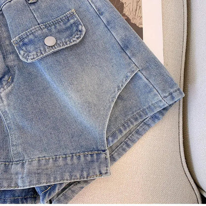 Shorts en Jean Taille Haute Plus Size pour l'Été 2025