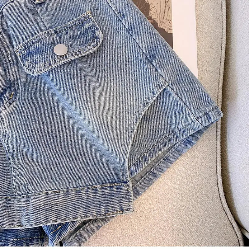 Shorts en Jean Taille Haute Plus Size pour l'Été 2025