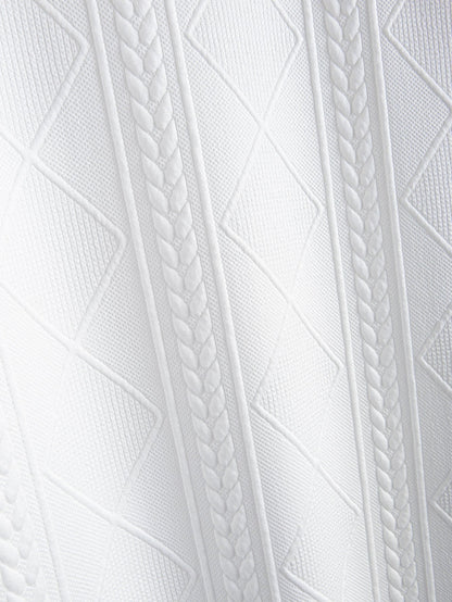 Ensemble T-shirt à manches courtes et shorts à motif géométrique