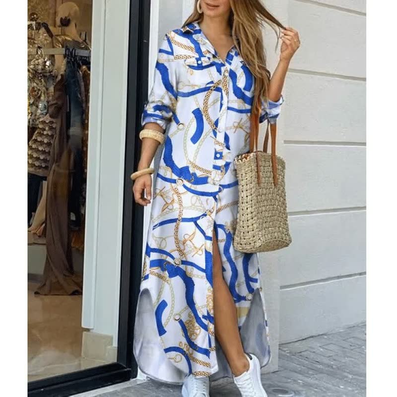 Robe maxi tendance street pour le printemps 2025