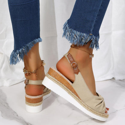 Sandales compensées été 2025 pour femmes - ComfiLift