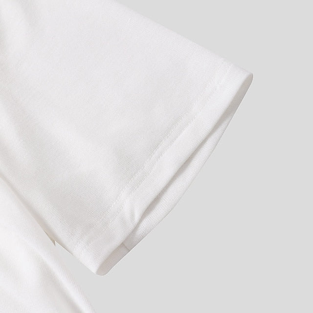 Dorian | T-shirt décontracté à col montant