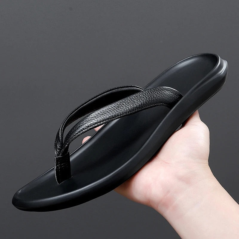 Mocassins en cuir pour hommes, stylés et antidérapants pour l'été – Dario