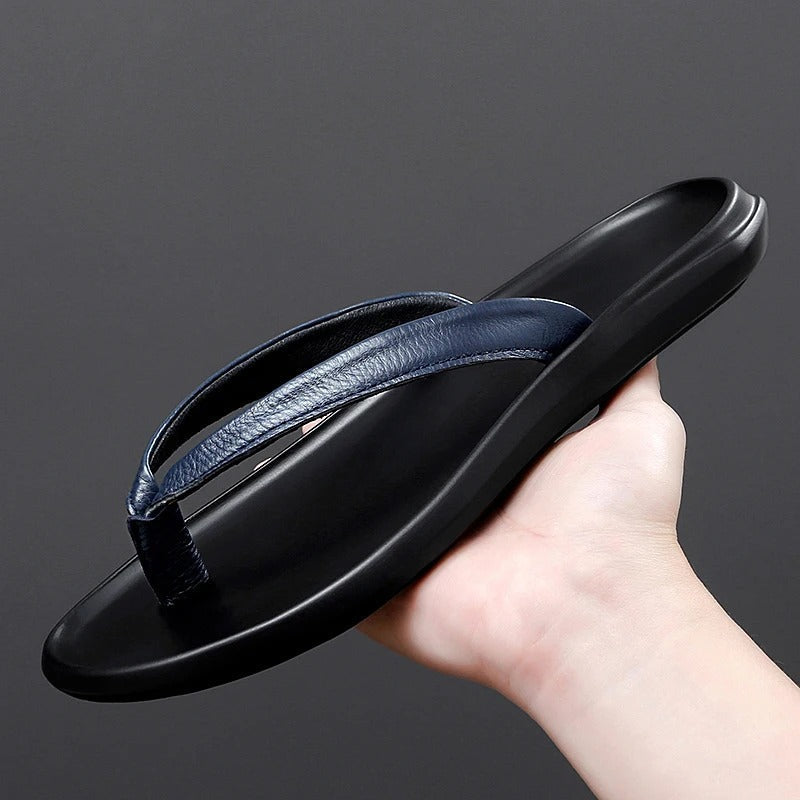 Mocassins en cuir pour hommes, stylés et antidérapants pour l'été – Dario