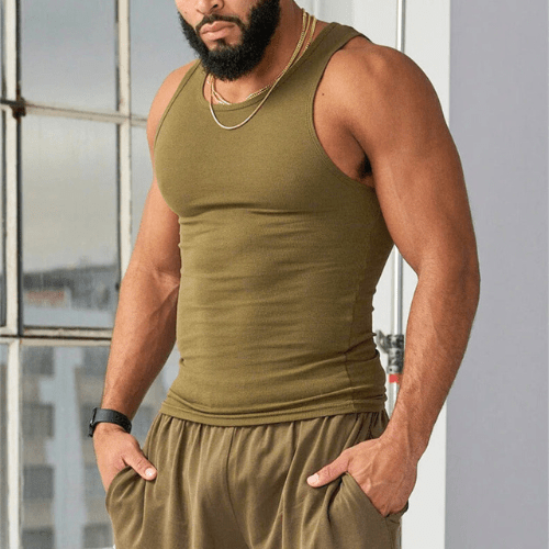 Débardeur pour hommes en tissu respirant – Nico