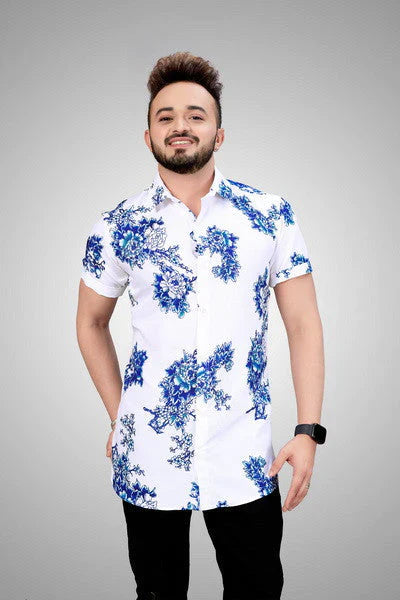 Chemise estivale à manches courtes pour hommes – Fabrizio
