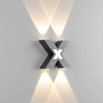 Applique Murale Extérieure Élégante et Moderne - Lumière LED Étanche