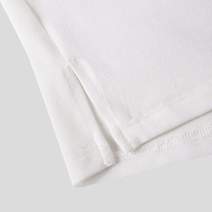 Dorian | T-shirt décontracté à col montant