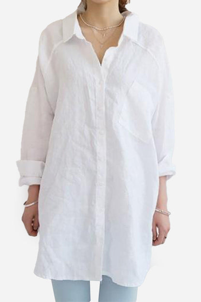 Chiara | Chemise Chiara en lin oversize