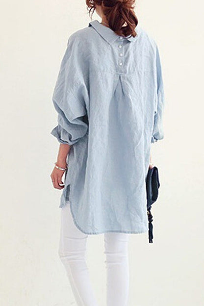 Chiara | Chemise Chiara en lin oversize