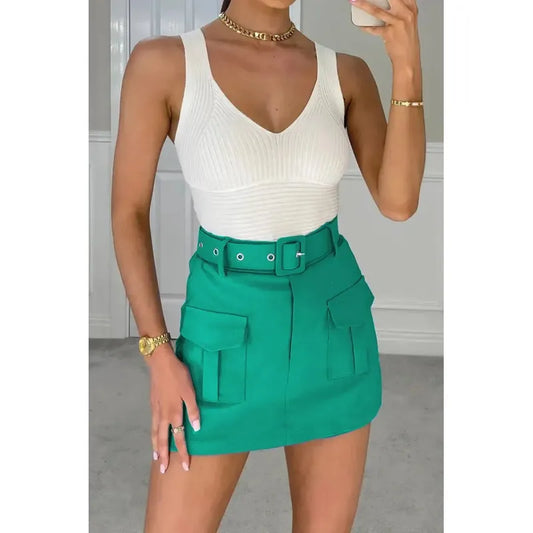 Ella Robe à Taille Haute