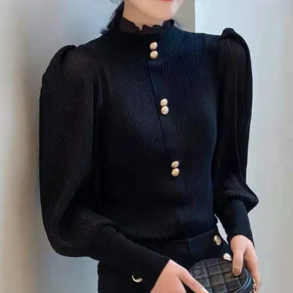 JOVANA - Pull féminin en tricot raffiné et élégant