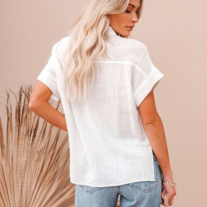 SOPHIE | Haut confortable à manches courtes pour un style décontracté - Luviera Fashion