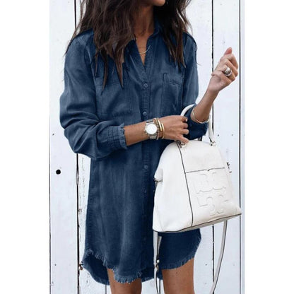 NOA - Robe Chemise en Denim