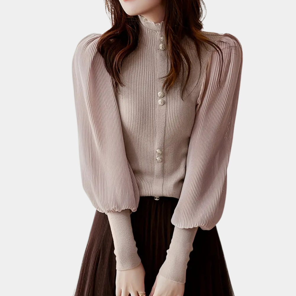 JOVANA - Pull féminin en tricot raffiné et élégant