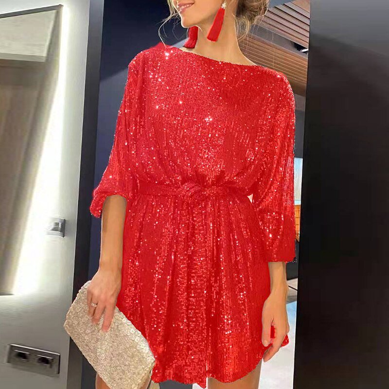 Robe de soirée légère à silhouette décontractée - Clara