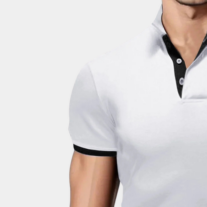 Polos blancs tendance pour hommes - Printemps 2025 par Tiberius
